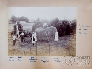 In the garden of the Rectory, Winterborne Monkton - © Dorset County Museum