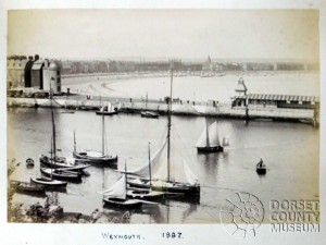 Weymouth Harbour 1887 © Dorset County Museum