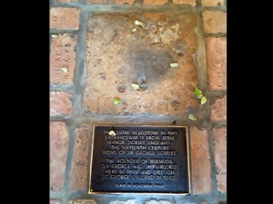 Flagstone from Berne Manor, Whitchurch Canonicorum, Dorset - Image Credit: Jim Potts © 2017