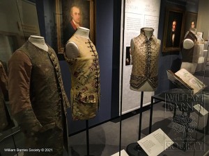 Georgian Waistcoats in the Artist's Dorset Gallery