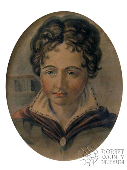 A self-portrait of William Barnes as a boy